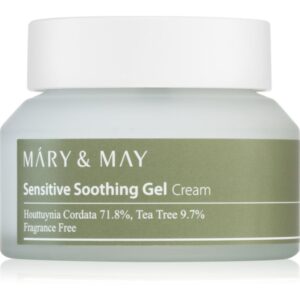 MARY & MAY Sensitive Soothing Gel Cream crema gel hidratanta cu textura usoara pentru a calma si intari pielea sensibila 70 g-ro