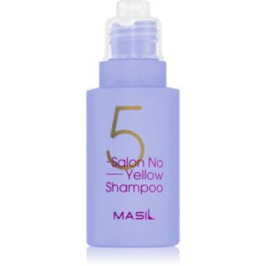 MASIL 5 Salon No Yellow sampon violet neutralizeaza tonurile de galben 50 ml-ro