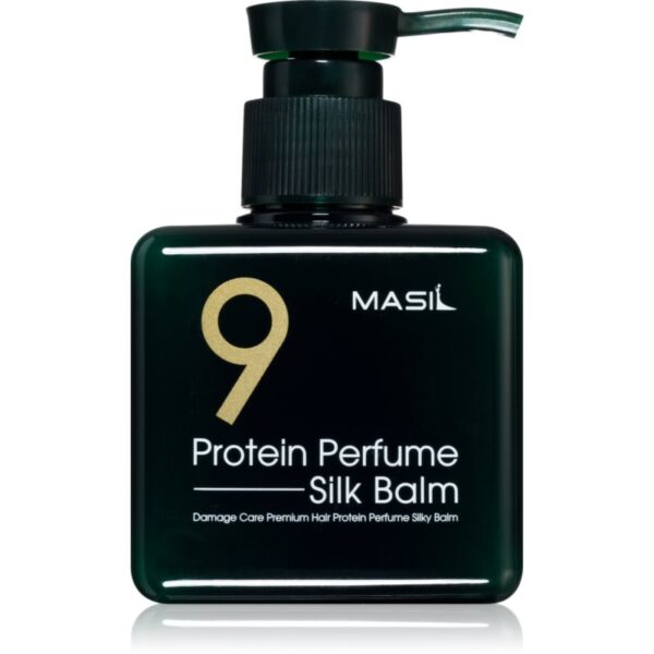 MASIL 9 Protein Perfume Silk Balm Aplicarea jeturilor de refacere pentru ingrijire pentru par intins 180 ml-ro