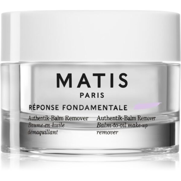 MATIS Paris Réponse Fondamentale Authentik-Balm Remover crema de fata perfecta pentru curatare 50 ml-ro