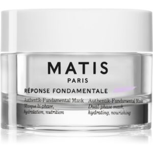 MATIS Paris Réponse Fondamentale Authentik-Fundamental Mask mască facială regeneratoare și hidratantă pentru tratarea tenului în două faze 50 ml-ro