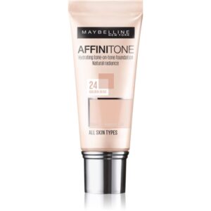 MAYBELLINE NEW YORK Affinitone make up hidratant culoare 24 Golden Beige 30 ml-Țena