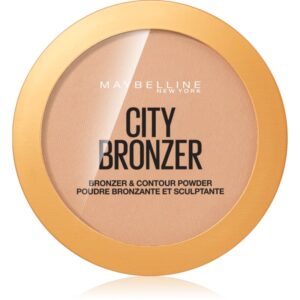 MAYBELLINE NEW YORK City Bronzer bronzer și pudră pentru contur culoare 200 Medium Cool 8 g-ro