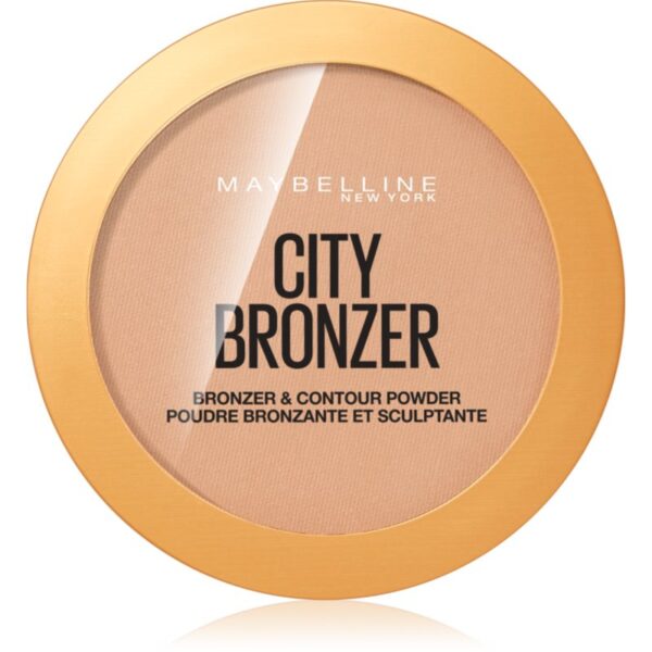 MAYBELLINE NEW YORK City Bronzer bronzer și pudră pentru contur culoare 200 Medium Cool 8 g-ro
