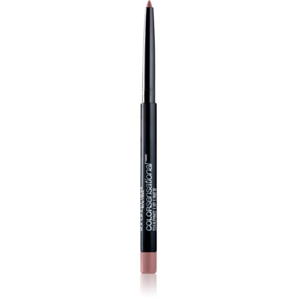 MAYBELLINE NEW YORK Color Sensational Shaping Lip Liner creion contur pentru buze cu ascutitoare culoare 50 Dusty Rose 1.2 g-Țena