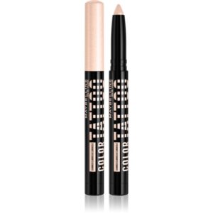 MAYBELLINE NEW YORK Color Tattoo 24 HR fard de ochi si creion de ochi culoare 10 I am Shining 1.4 g-Țena