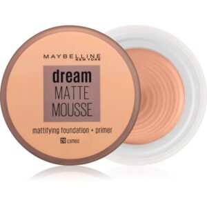 MAYBELLINE NEW YORK Dream Matte Mousse machiaj cu efect matifiant culoare 20 Cameo 18 ml-Țena