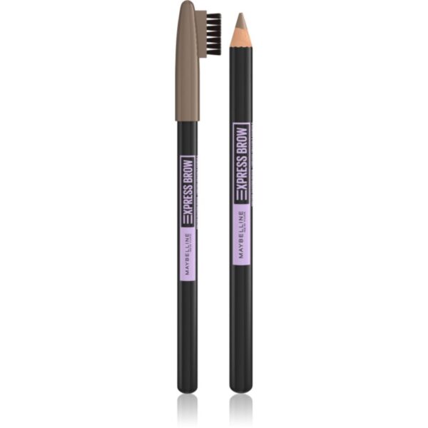 MAYBELLINE NEW YORK Express Brow creion pentru sprancene cu textura de gel culoare 03 Soft Brown 1 buc-Țena