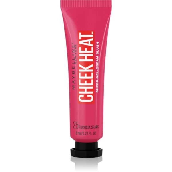 MAYBELLINE NEW YORK Face Studio Cheek Heat blush cremos culoare 25 Fuchsia Spark 10 ml-Țena