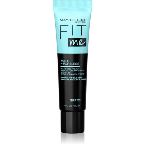 MAYBELLINE NEW YORK Fit Me! Matte+Poreless bază de machiaj matifiantă