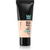 MAYBELLINE NEW YORK Fit Me! Matte+Poreless machiaj mat pentru piele normală și grasă culoare 101 True Ivory 30 ml-Țena