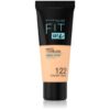 MAYBELLINE NEW YORK Fit Me! Matte+Poreless machiaj mat pentru piele normală și grasă culoare 122 Creamy Beige 30 ml-ro