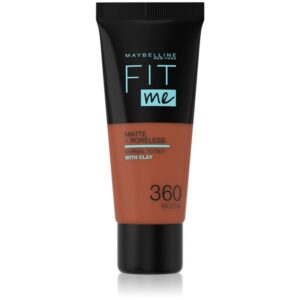 MAYBELLINE NEW YORK Fit Me! Matte+Poreless machiaj mat pentru piele normală și grasă culoare 360 Mocha 30 ml-ro