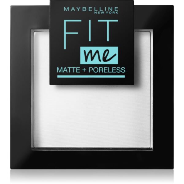 MAYBELLINE NEW YORK Fit Me! Matte+Poreless pudra matuire culoare 090 Translucent 9 g-ro
