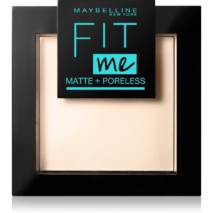 MAYBELLINE NEW YORK Fit Me! Matte+Poreless pudra matuire culoare 105 Natural Ivory 9 g-ro
