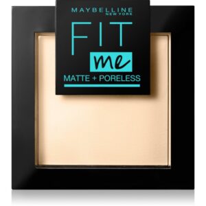 MAYBELLINE NEW YORK Fit Me! Matte+Poreless pudra matuire culoare 115 Ivory 9 g-ro