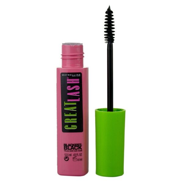 MAYBELLINE NEW YORK Great Lash Blackest Black mascara culoare Blackest Black 12.5 ml-Țena