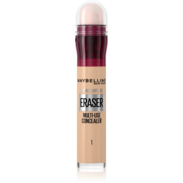 MAYBELLINE NEW YORK Instant Anti Age Eraser corector lichid cu aplicator de burete culoare 01 Light 6.8 ml-Țena