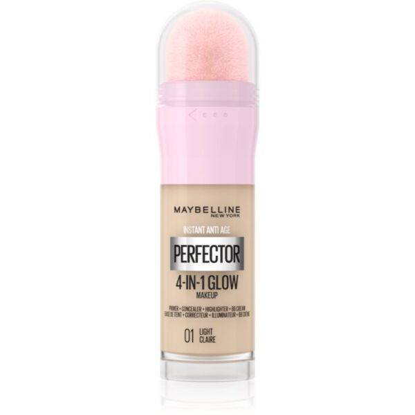 MAYBELLINE NEW YORK Instant Perfector 4-in-1 machiaj de stralucire pentru un look natural culoare 01 Light 20 ml-Țena