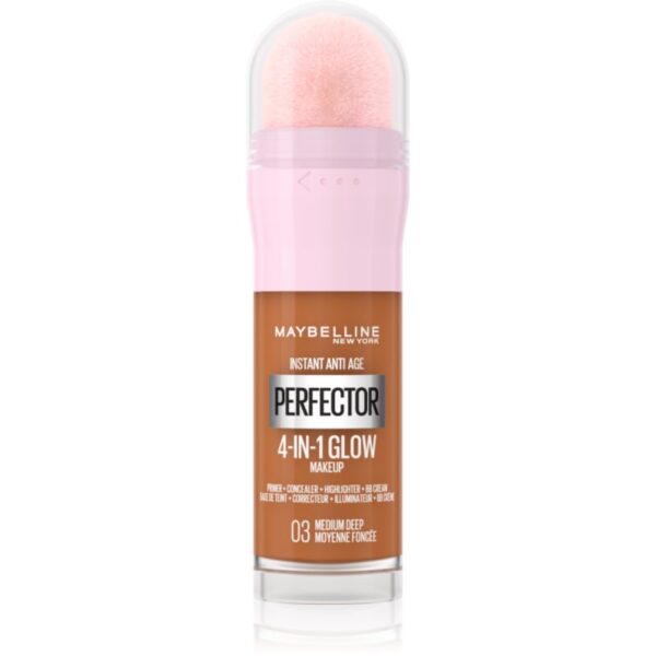 MAYBELLINE NEW YORK Instant Perfector 4-in-1 machiaj de stralucire pentru un look natural culoare 03 Medium Deep 20 ml-Țena