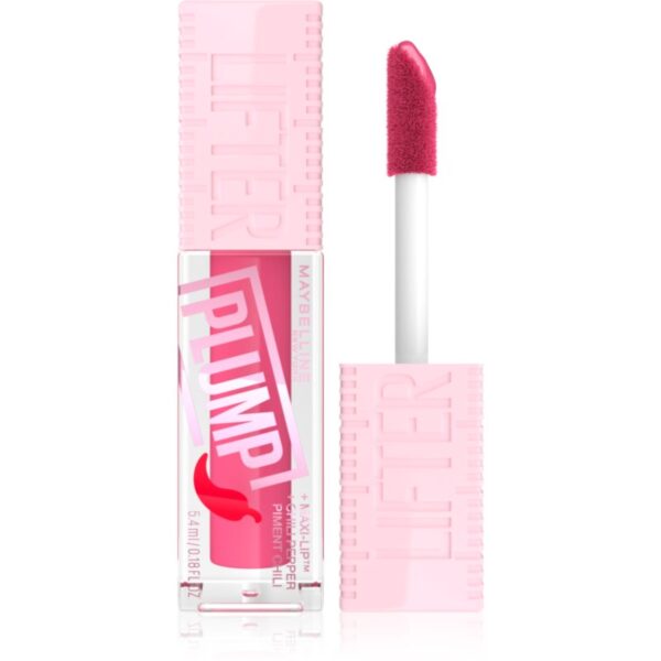 MAYBELLINE NEW YORK Lifter Plump lip gloss cu efect de crestere culoare 003 Pink Sting 5.4 ml-Țena