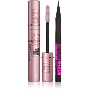 MAYBELLINE NEW YORK Make-Up Set Mascara și creion contur 2x1 buc-Țena