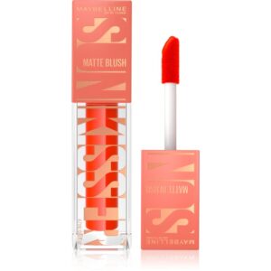 MAYBELLINE NEW YORK Sunkisser Matte fard de obraz lichid cu efect matifiant culoare 35 Spritzy Orange 4.7 ml-Țena