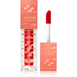 MAYBELLINE NEW YORK Sunkisser Matte fard de obraz lichid cu efect matifiant culoare 36 Spicy Red 4.7 ml-ro