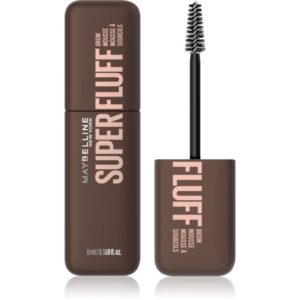 MAYBELLINE NEW YORK Super Fluff Mousse gel pentru sprancene culoare 260 Deep Brown 5 ml-ro