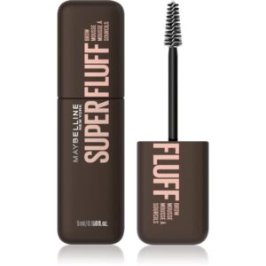 MAYBELLINE NEW YORK Super Fluff Mousse gel pentru sprancene culoare 262 Black Brown 5 ml-ro