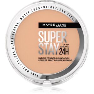 MAYBELLINE NEW YORK SuperStay 24H Hybrid Powder-Foundation pudra compacta pentru un aspect mat culoare 40 9 g-ro
