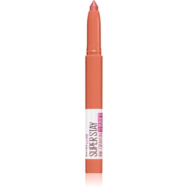 MAYBELLINE NEW YORK SuperStay Ink Crayon Birthday Edition ruj in creion cu particule stralucitoare culoare 190 Blow the Candle 1.5 g-ro