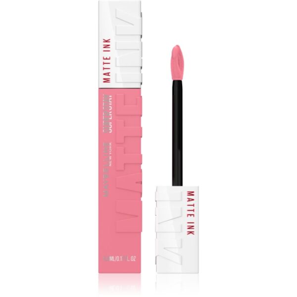 MAYBELLINE NEW YORK SuperStay Matte Ink ruj lichid mat pentru un efect de lunga durata culoare 10 Dreamer 5 ml-Țena