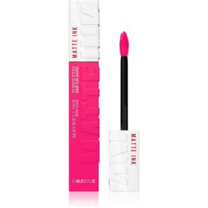 MAYBELLINE NEW YORK SuperStay Matte Ink ruj lichid mat pentru un efect de lunga durata culoare 30 Romantic 5 ml-Țena
