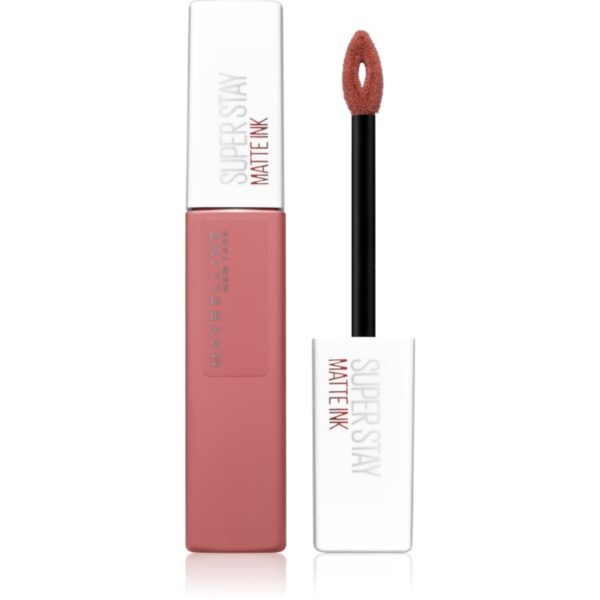 MAYBELLINE NEW YORK SuperStay Matte Ink ruj lichid mat pentru un efect de lunga durata culoare 65 Seductress 5 ml-ro