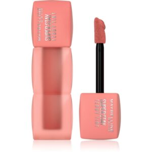 MAYBELLINE NEW YORK SuperStay Teddy Tint ruj cu persistență îndelungată cu efect mat culoare 10 Current Mood 5 ml-ro