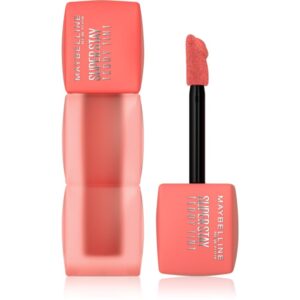 MAYBELLINE NEW YORK SuperStay Teddy Tint ruj cu persistență îndelungată cu efect mat culoare 25 Baby Tee 5 ml-ro