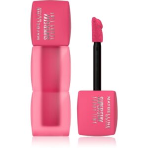 MAYBELLINE NEW YORK SuperStay Teddy Tint ruj cu persistență îndelungată cu efect mat culoare 45 Pinky Promise 5 ml-ro
