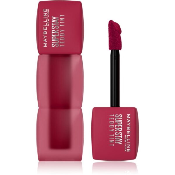 MAYBELLINE NEW YORK SuperStay Teddy Tint ruj cu persistență îndelungată cu efect mat culoare 50 Wild at Heart 5 ml-ro