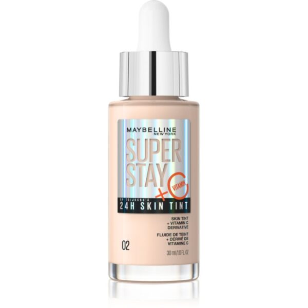 MAYBELLINE NEW YORK SuperStay Vitamin C Skin Tint ser pentru uniformizarea nuantei tenului culoare 02 30 ml-ro
