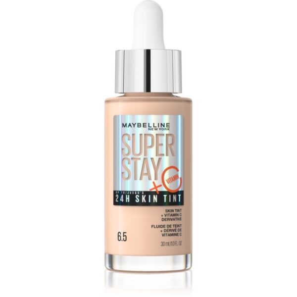 MAYBELLINE NEW YORK SuperStay Vitamin C Skin Tint ser pentru uniformizarea nuantei tenului culoare 6.5 30 ml-ro