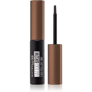 MAYBELLINE NEW YORK Tattoo Brow vopsea gel semipermanentă pentru sprâncene culoare Chocolate Brown 4.6 g-ro
