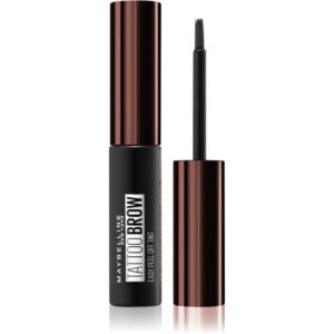 MAYBELLINE NEW YORK Tattoo Brow vopsea gel semipermanentă pentru sprâncene culoare Dark Brown 4.6 g-Țena