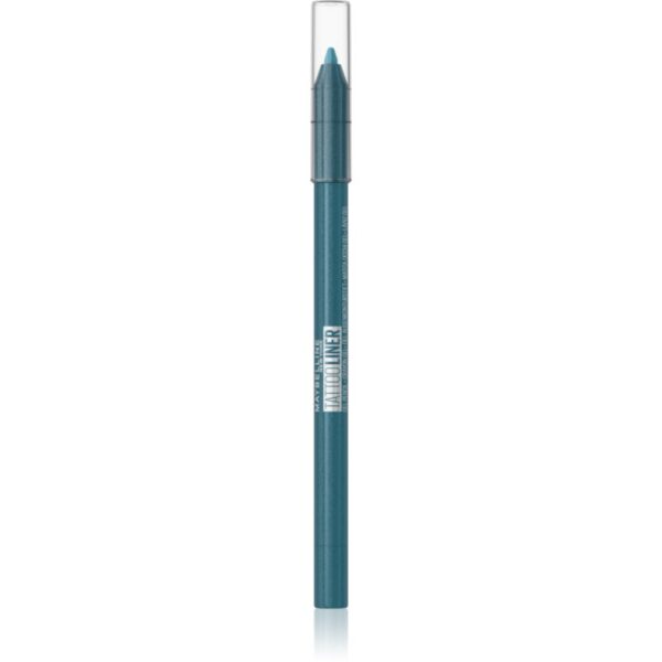 MAYBELLINE NEW YORK Tattoo Liner Gel Pencil gel pentru linia ochilor culoare 814 Blue Disco 1.3 g-Țena