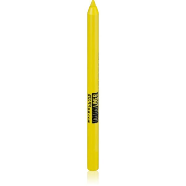 MAYBELLINE NEW YORK Tattoo Liner Gel Pencil gel pentru linia ochilor culoare Citrus Charge 1.3 g-Țena
