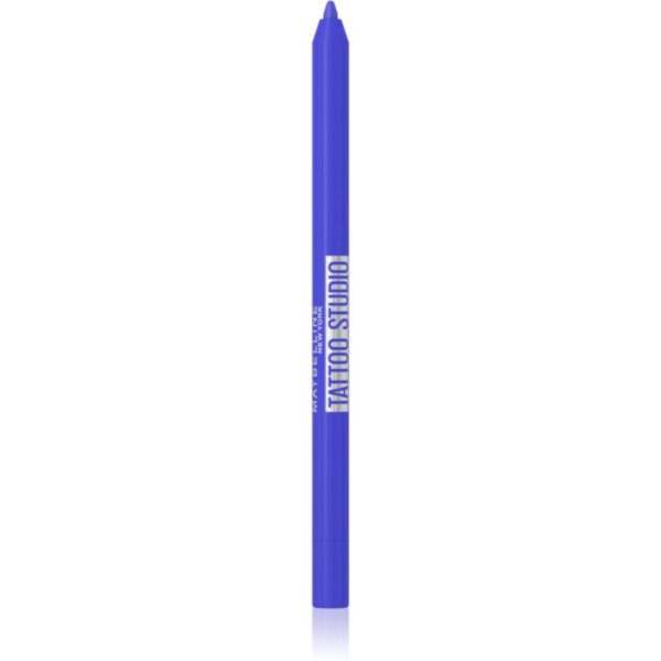 MAYBELLINE NEW YORK Tattoo Liner Gel Pencil gel pentru linia ochilor culoare Galactic Cobalt 1.3 g-ro