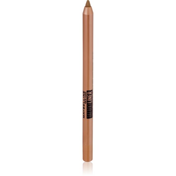MAYBELLINE NEW YORK Tattoo Liner Gel Pencil gel pentru linia ochilor culoare Orange Flash 1.3 g-Țena