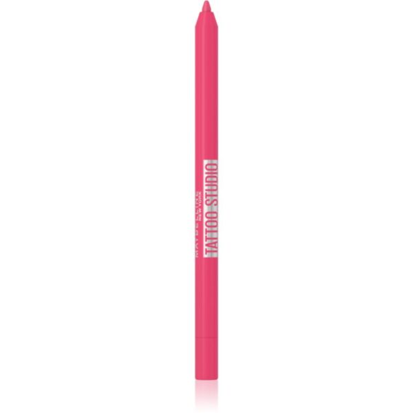 MAYBELLINE NEW YORK Tattoo Liner Gel Pencil gel pentru linia ochilor culoare Ultra Pink 1.3 g-ro