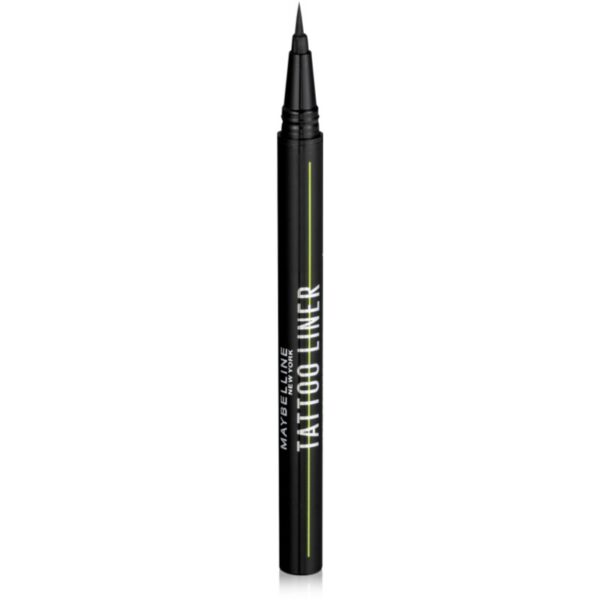 MAYBELLINE NEW YORK Tattoo Liner Ink Pen eyeliner în fix culoare Black 1 ml-ro