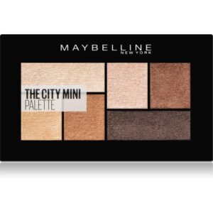 MAYBELLINE NEW YORK The City Mini Palette paletă cu farduri de ochi culoare 400 Rooftop Bronzes 6 g-ro